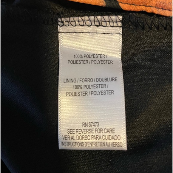 Black Floral Printed Mini Dress Size 20W NWT - Picture 8 of 11